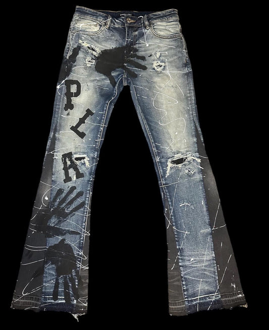 1 of 1 Denim Flares